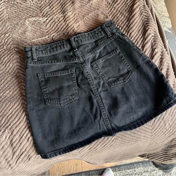 Black denim  mini skirt by divided, H&M - Picture 7 of 7